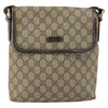 Gucci Flap Messenger GG Coated Canvas