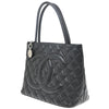 Chanel Medallion Tote Quilted Caviar