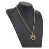 Secondhand Christian Dior Logo Pendant Necklace