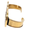 Gucci Loved Palm Cuff Ring Crystal Embellished Metal