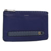 Fendi Selleria Zip Clutch Leather