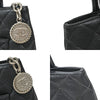 Chanel Medallion Tote Quilted Caviar