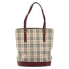 Secondhand Burberry Nova Check Tote canvas check pattern