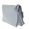 Fendi Monster Front Pocket Clutch Leather with Fur