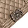 Chanel Boy Flap Bag Quilted Caviar