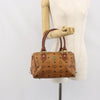 Secondhand MCM Visetos logogramme Handbag Canvas and