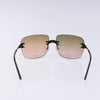 Chanel CHANEL Logo Sunglasses Eye Wear Plastic