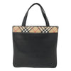 Secondhand Burberry Nova Check Tote Canvas and
