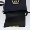 Salvatore Ferragamo Tassel Gancini Lock Flap Shoulder Bag Leather