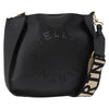 Stella McCartney Logo Crossbody Bag Perforated Faux Leather