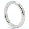 Tiffany & Co. Elsa Peretti 1 Diamond Stacking Band Ring 950 Platinum with Diamond