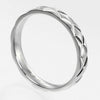 Secondhand Chanel Matelasse Ring Silver Platinum Jewelry