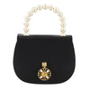 Secondhand Celine Handbag Black Satin Bags
