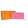 Secondhand Hermes Azap Zip Around Wallet Silk'in Epsom