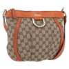 Gucci D Ring Messenger Bag GG Canvas