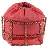 Secondhand Chanel Chain Frame CC Drawstring Bucket Bag