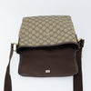 Gucci Flap Messenger GG Coated Canvas