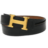 Hermes Constance Reversible Belt Leather