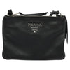 Secondhand Prada Double Zip Crossbody Bag Vitello Phenix