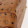 Secondhand MCM Visetos logogramme Handbag Canvas and