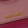 Secondhand Miu Miu Madras Convertible Lock Tote