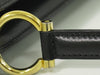 Secondhand Celine Gancini Handbag Black Leather Bags