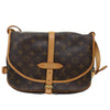 Louis Vuitton Saumur Handbag Monogram Canvas