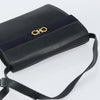 Salvatore Ferragamo Gancini Shoulder Bag Leather