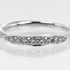 Tiffany & Co. Harmony Band Ring Platinum and Diamonds