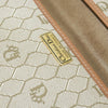 Christian Dior Vintage honeycomb clutch Canvas