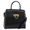 Secondhand Salvatore Ferragamo Gancini Convertible Top Handle Bag