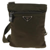 Secondhand Prada Front Pocket Messenger Bag Tessuto