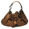 Secondhand Burberry Warrior Hobo Gold Leather Accessories