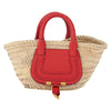 Secondhand Chloe Marcie Basket Bag Raffia