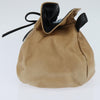 Chanel Vintage Drawstring Pouch Leather