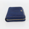 Secondhand Prada Zip Around Organizer Wallet Saffiano Leather with Applique