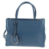 Secondhand Fendi 2Jours Bag Blue Leather Bags