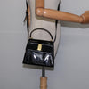Salvatore Ferragamo Vintage Vara Bow Top Handle Bag Patent Leather