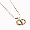 Secondhand Christian Dior CD Pendant Necklace