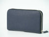 Secondhand Prada Saffiano Wallet Navy Leather Accessories