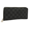 Secondhand Louis Vuitton Zippy wallet vertical Damier Graphite