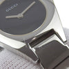 Secondhand Gucci 6700L Buckle Quartz Watch Stainless Steel and GG Mother of