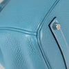 Hermes Birkin Handbag Blue Togo with Palladium Hardware