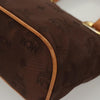 Secondhand MCM Visetos Handbag Brown Nylon Bags