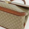 Celine Vintage Macadam Handbag Canvas and Leather