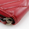 Secondhand Gucci GG Marmont Zip Around Wallet Matelasse