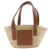 Secondhand Loewe Basket Tote Raffia