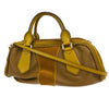 Secondhand Burberry Vintage Handbag Brown Leather Bags