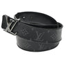 Louis Vuitton LV Initiales Belt Monogram Eclipse Leather