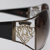 Secondhand Gucci Eyewear Sunglasses Brown Plastic Accessories